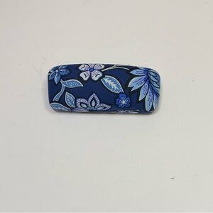 Vera Bradley Eyeglasses Eye Glasses Sunglasses Hard Case Blue Floral
